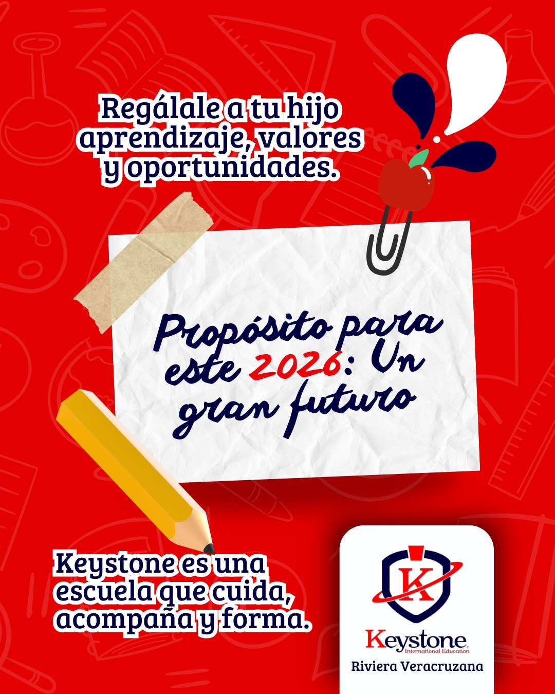 Keystone - 📘 Propósito para este 2026: Un gran futuro 🎆 💛Regálale a tu ...