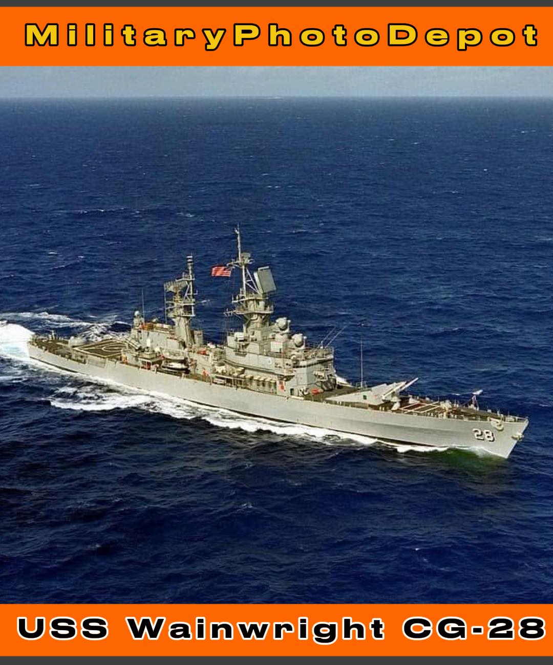 MilitaryPhotoDepot - The U.S. Navy guided missile cruiser USS ...