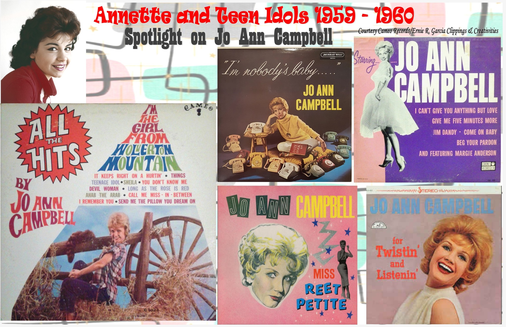 Annette - Jo Ann Campbell was another one of the original girls of Rock ...