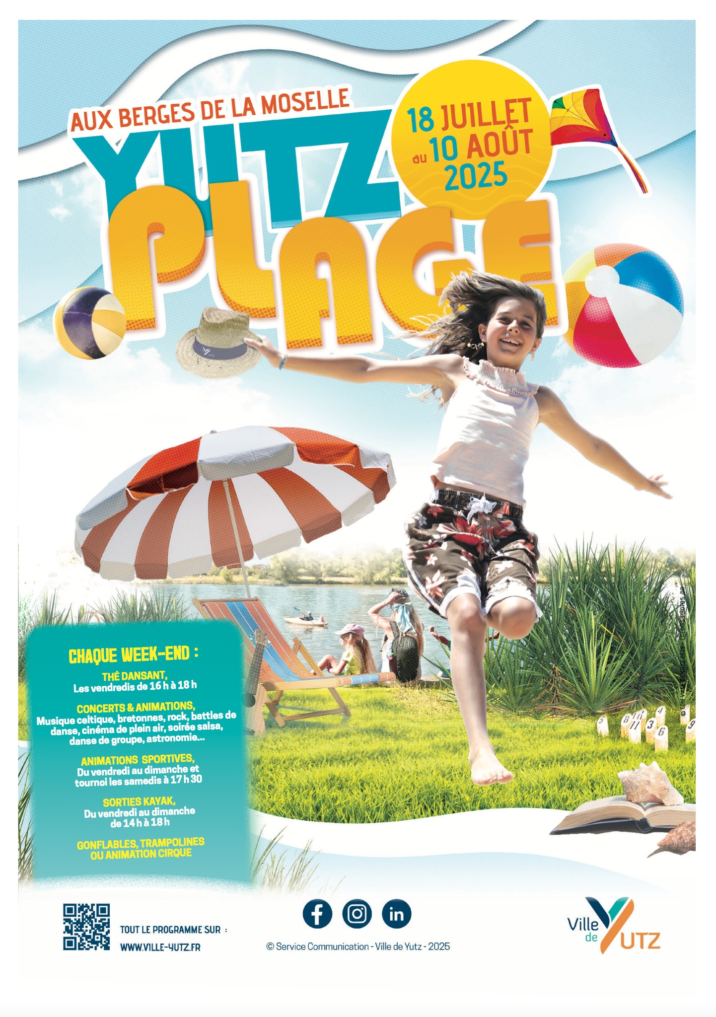 Mairie de Yutz - 📣 C’EST PARTI POUR YUTZ PLAGE 2025 !! ⛱🍹😎... | Facebook
