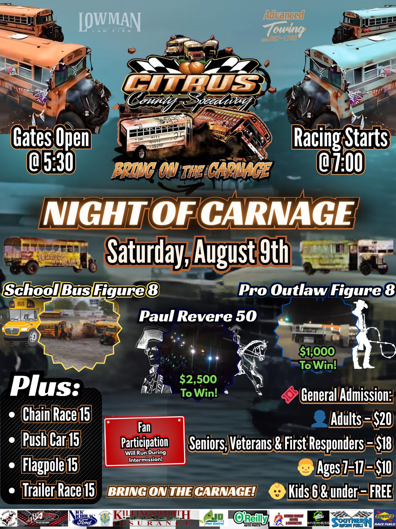 Citrus County Speedway and Track LLC | Inverness FL