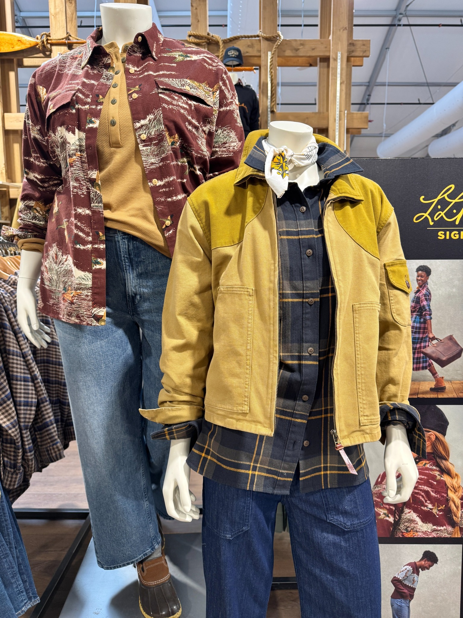 L.L.Bean 80s duck hunting jacket L Primaloft