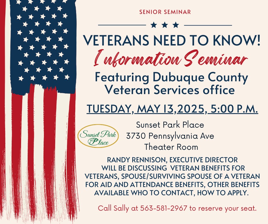 Veterans Need to Know Information Seminar