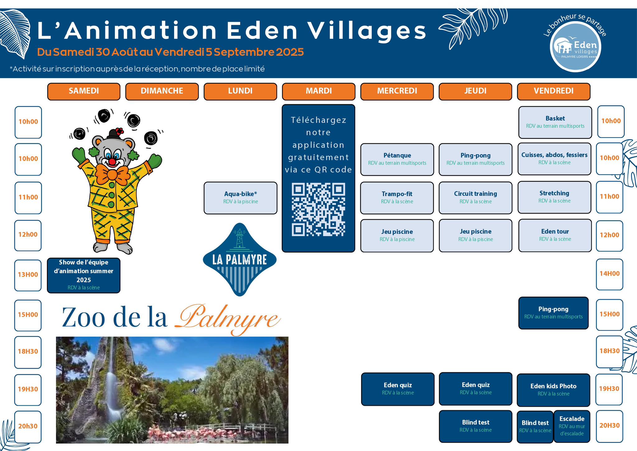 Camping Eden... - Camping Eden Villages Palmyre Loisirs