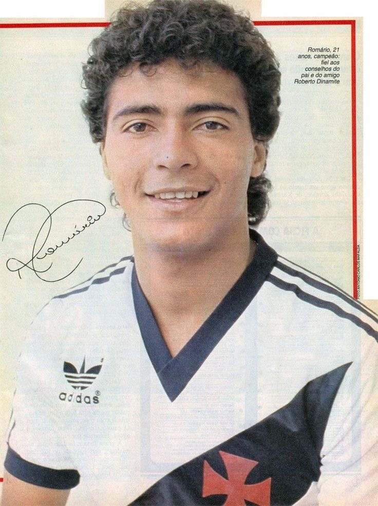 Ex - 🇧🇷⚽️ Un joven Romario, con apenas 21 años, brillando en el Vasco ...