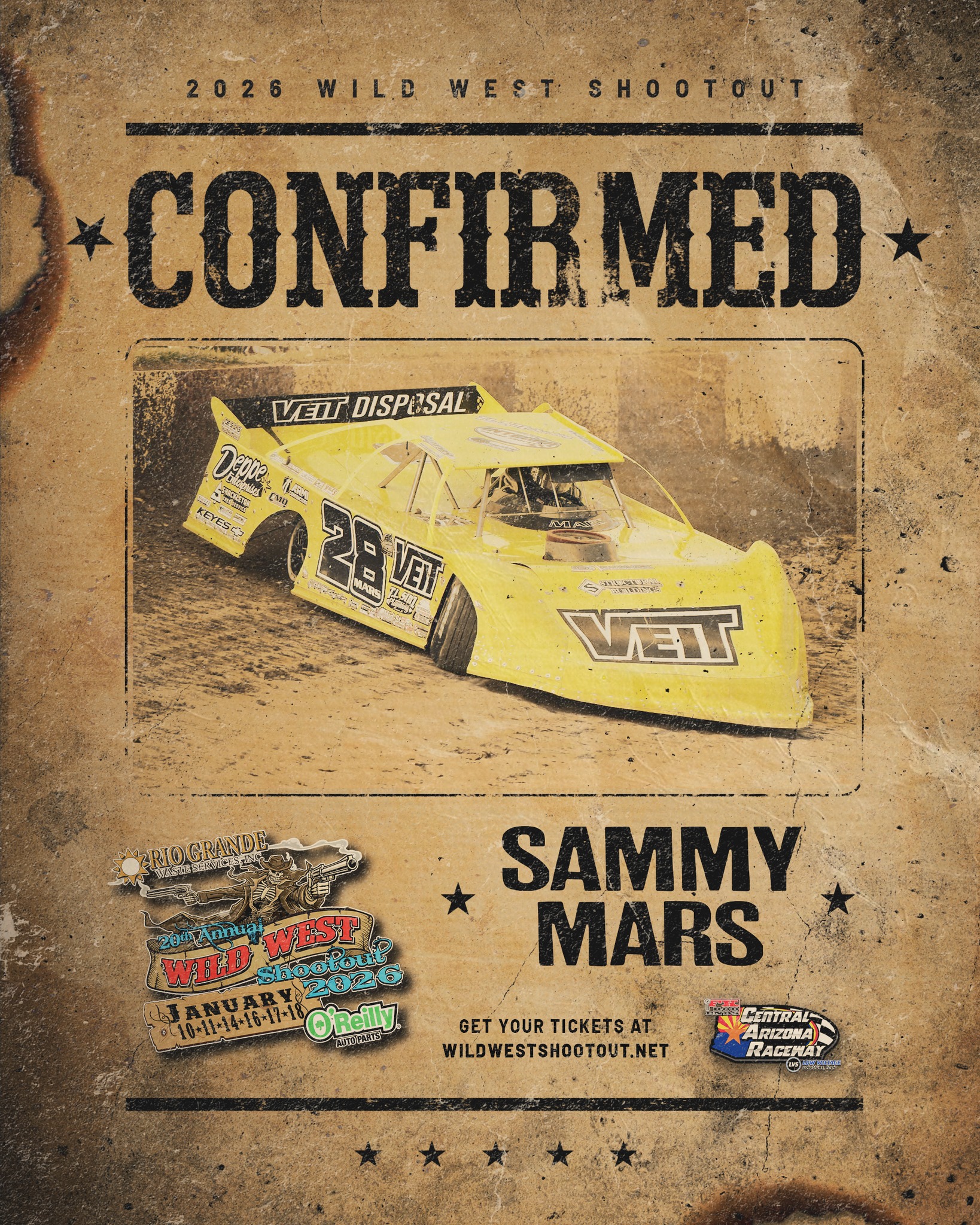 Racing - 𝗛𝗘𝗔𝗗𝗘𝗗 𝗧𝗢 𝗧𝗛𝗘 𝗗𝗘𝗦𝗘𝗥𝗧! Late Model standout Sammy Mars is ...