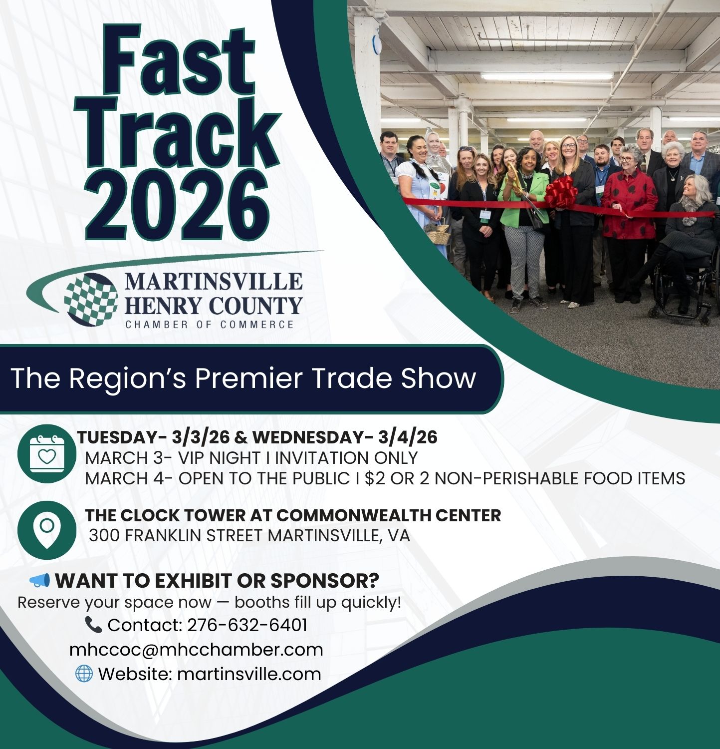 Martinsville-Henry - Fast Track 2026 is the region’s premier trade show ...