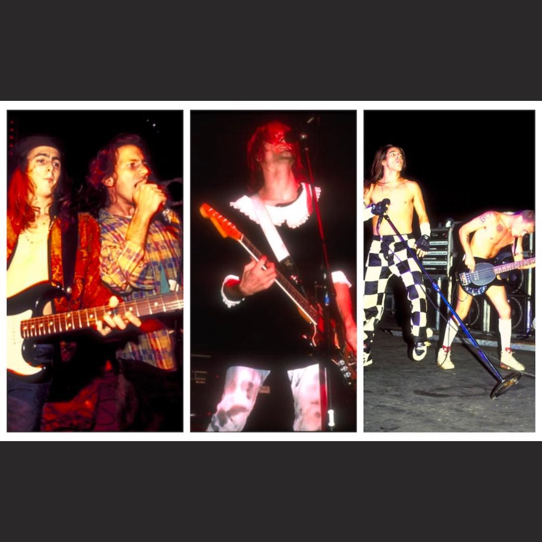 On December 27, 1991, Pearl Jam opened for The Red Hot Chili
