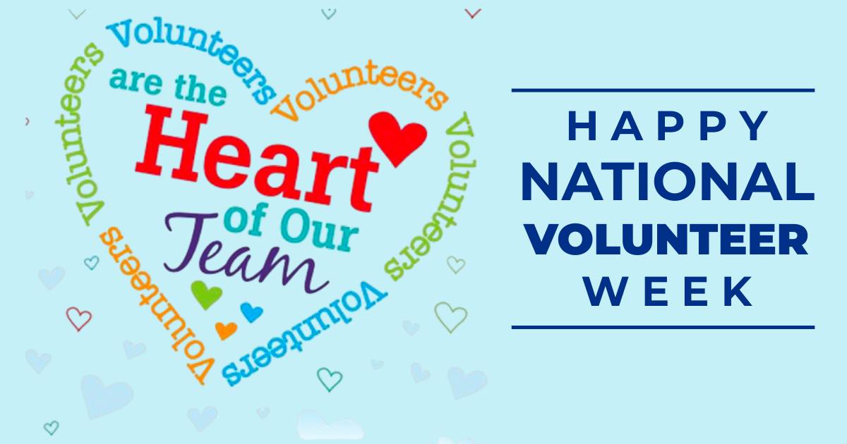 St. - It’s National Volunteer Week, and we’re sending a heartfelt thank ...