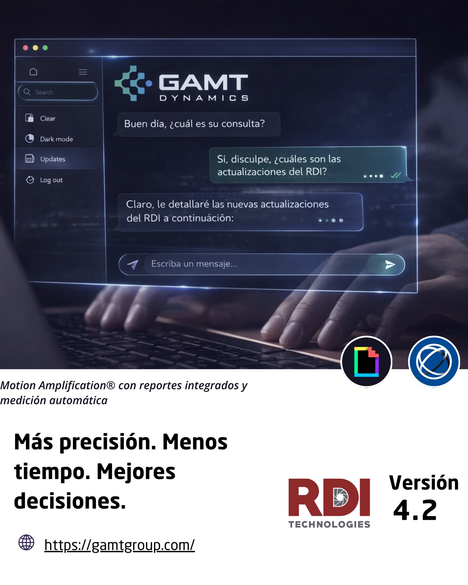 GAMT - RDI Technologies | Versión 4.2 Tecnología de Motion ...