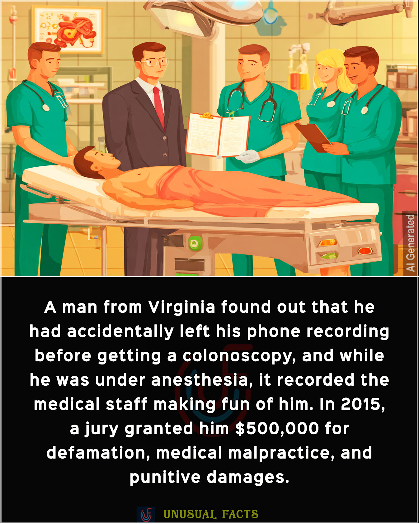 Unusual Facts - In 2013, a man from Virginia went to... | Facebook