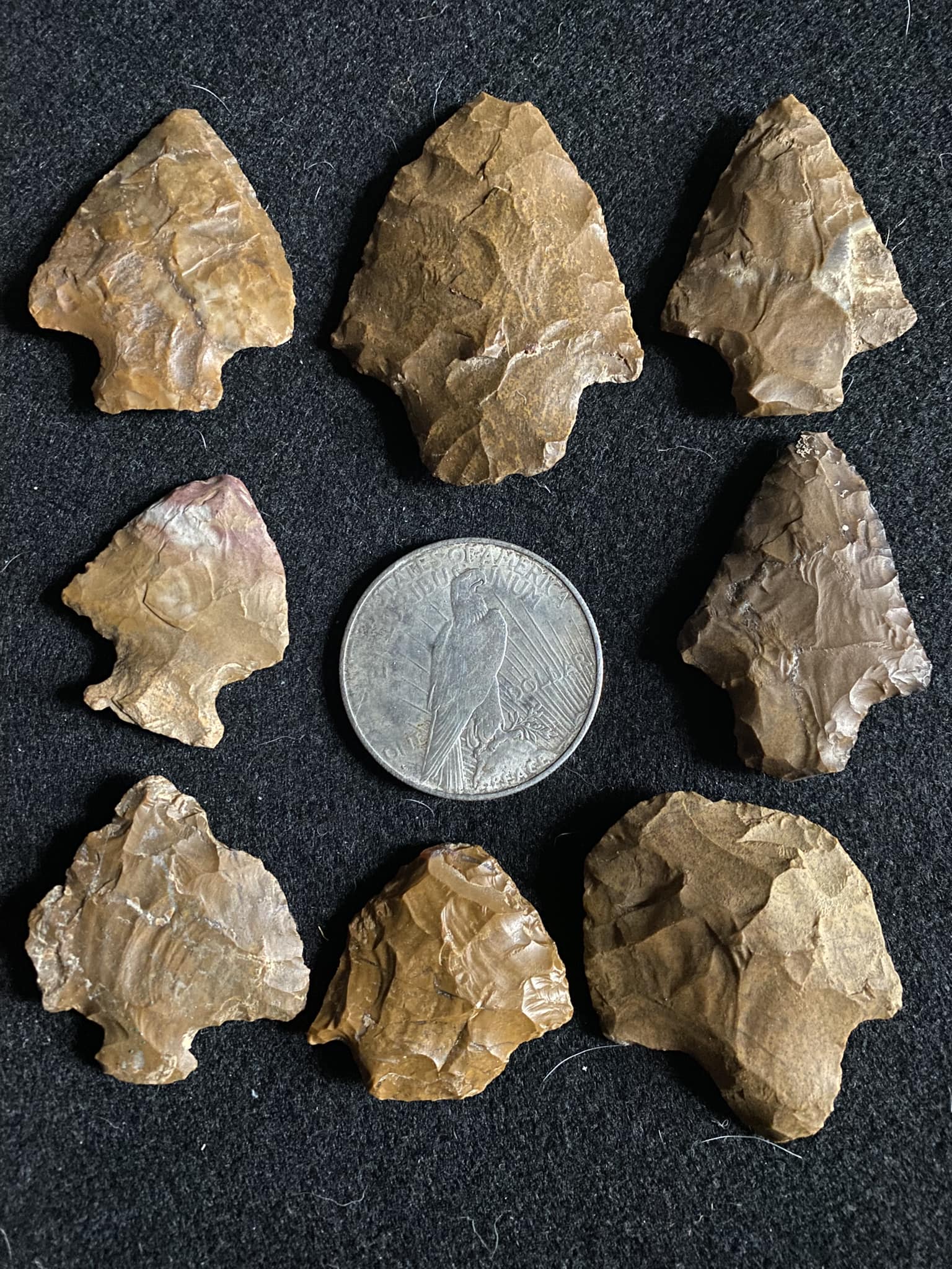 SPA - Jasper projectile points made during the transitional period and ...