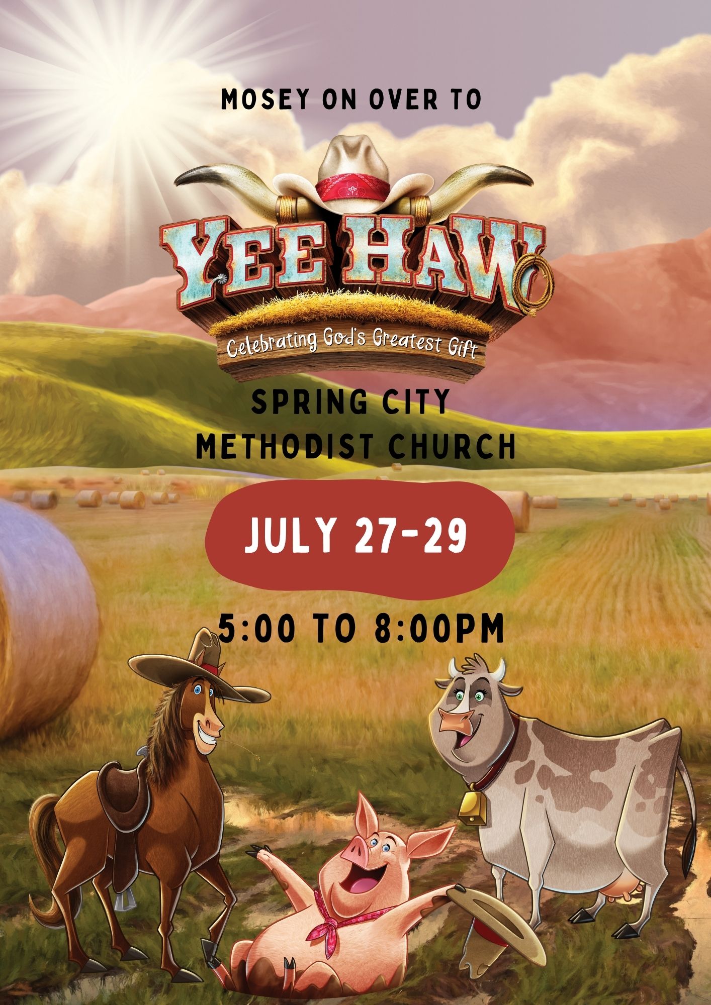 Spring - 🐴🌾 YEEHAW! Saddle Up for VBS 2025! 🌾🐴 Howdy, Partners! Grab ...