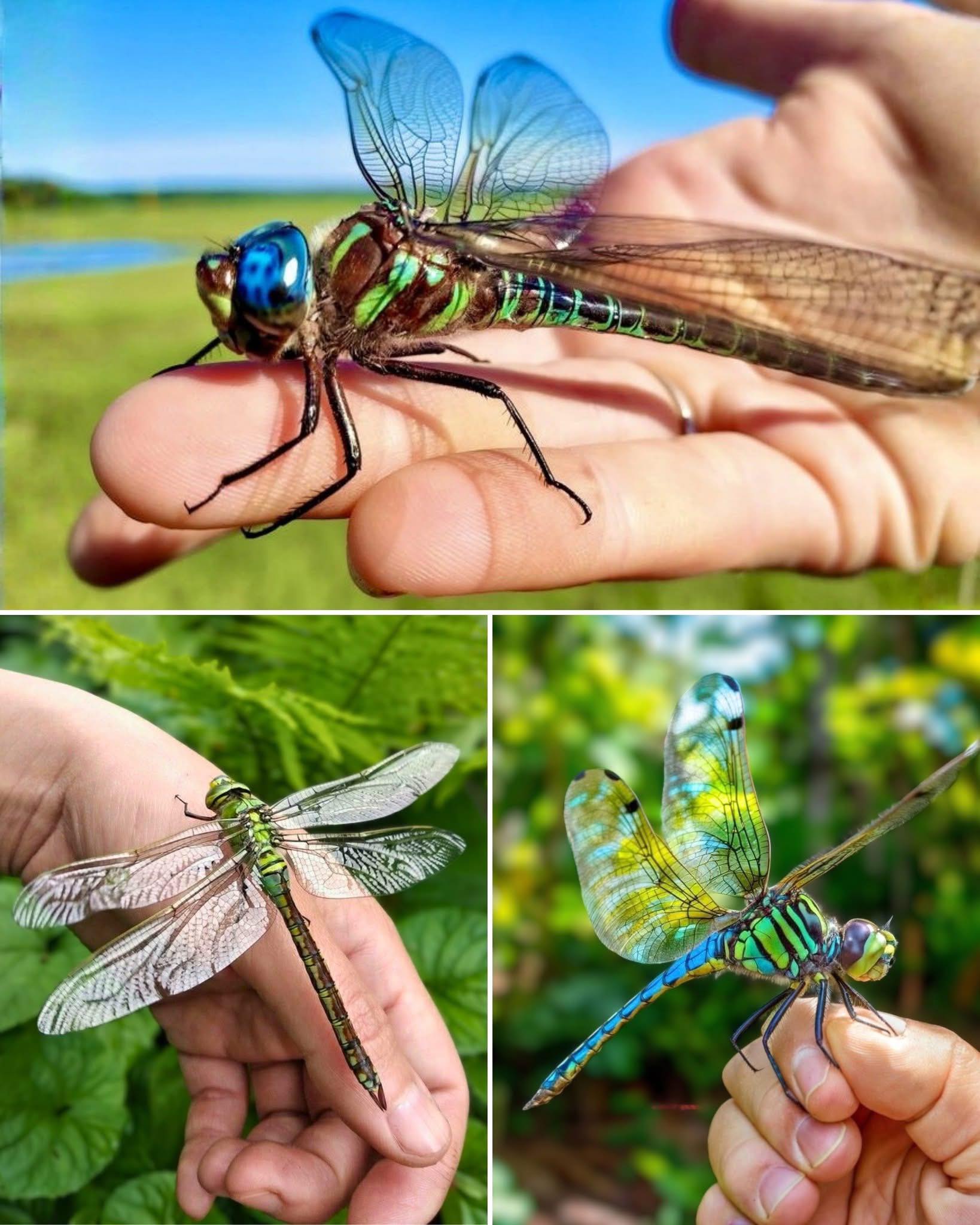 Identifying a large dragonfly with 5