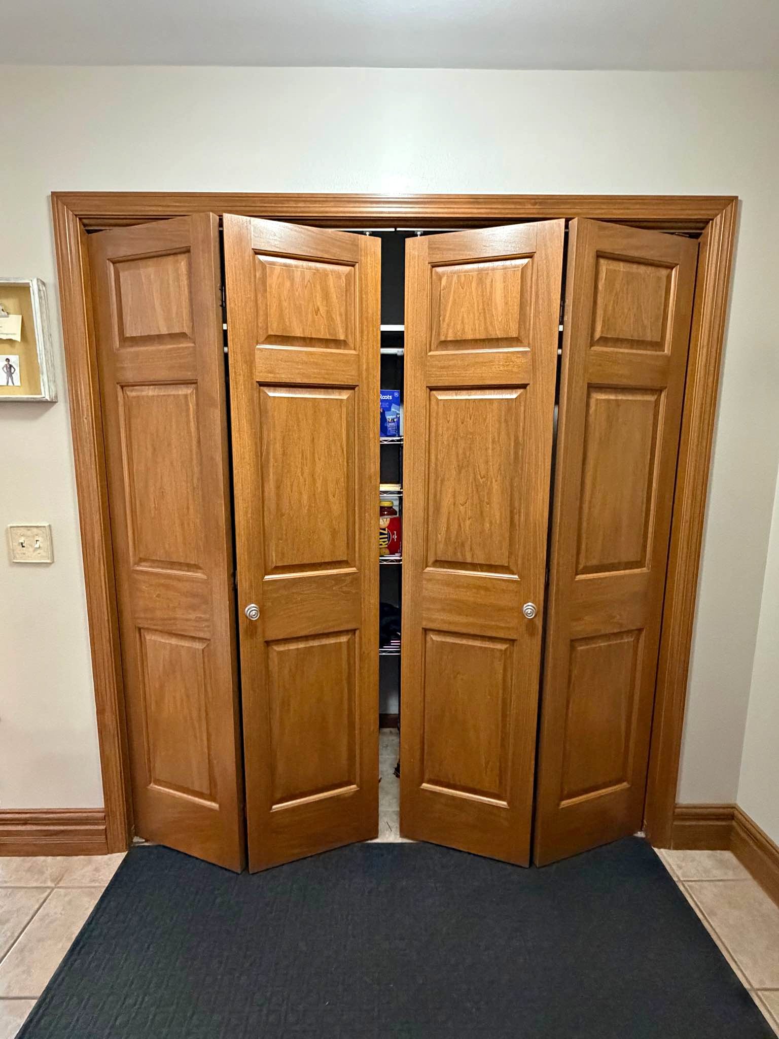 Wood Bifold Closet Doors - Closet Organizers - Mosinee, Wisconsin