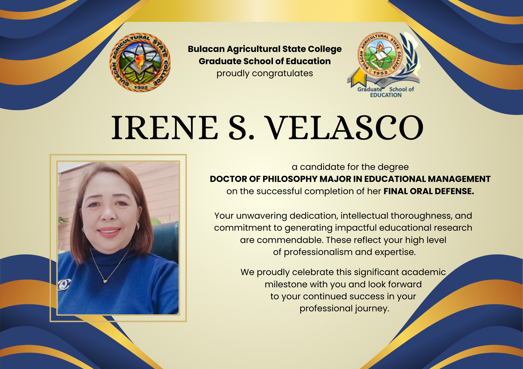 BASC Graduate School... - BASC Graduate School of Education