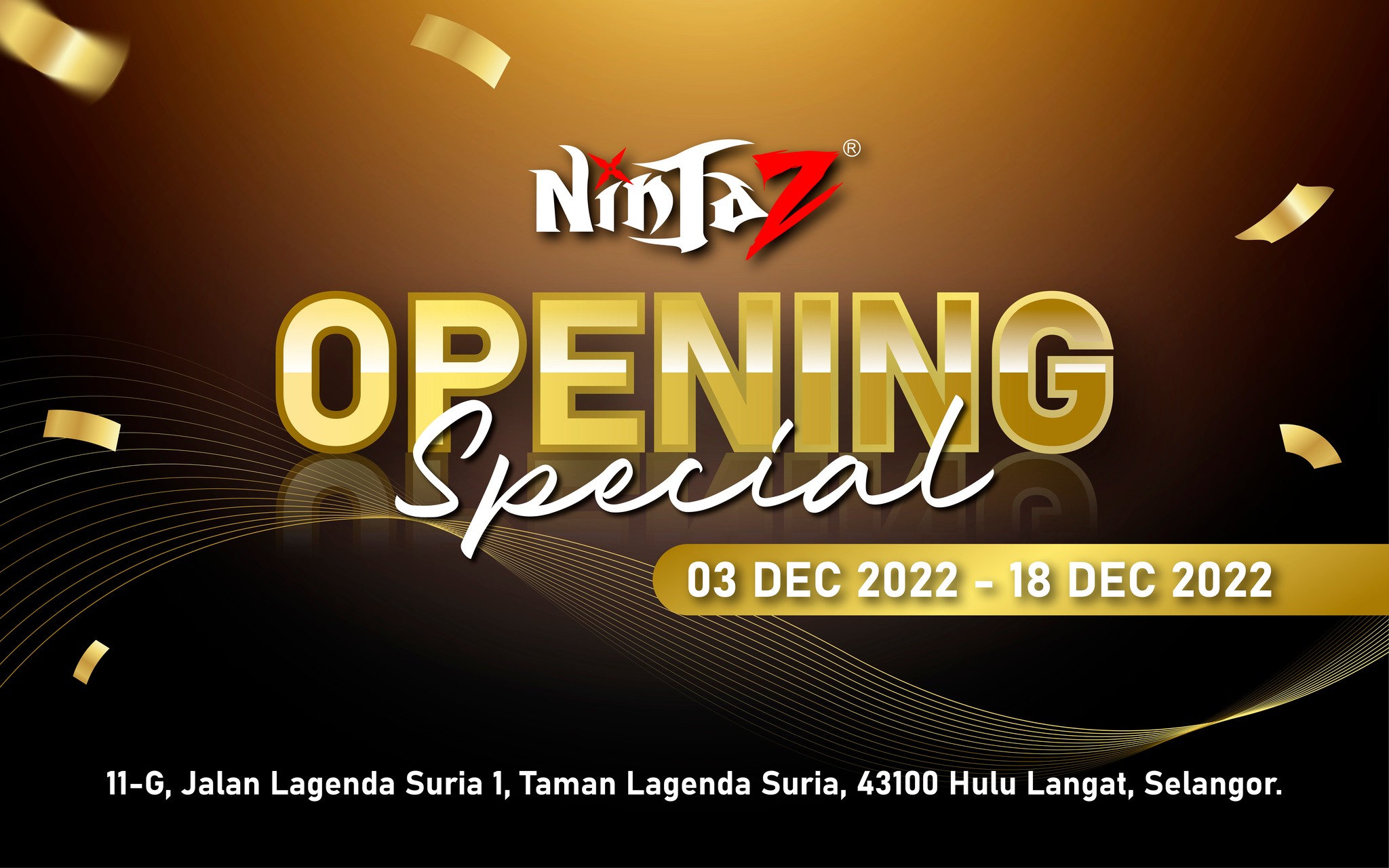 🥳Congratulations on our new Branch... - Ninjaz Subang Perdana