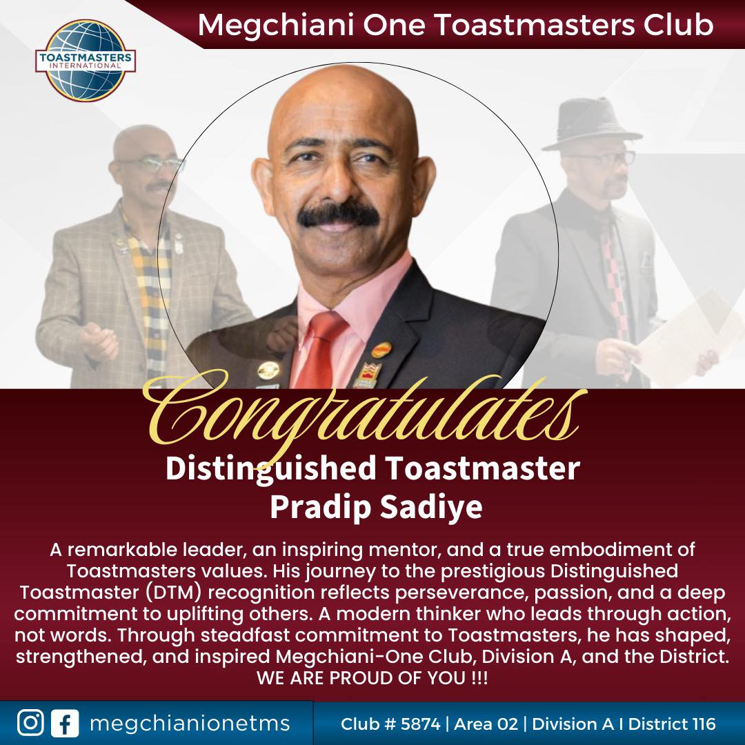 Megchiani-One Toastmasters Club | Doha