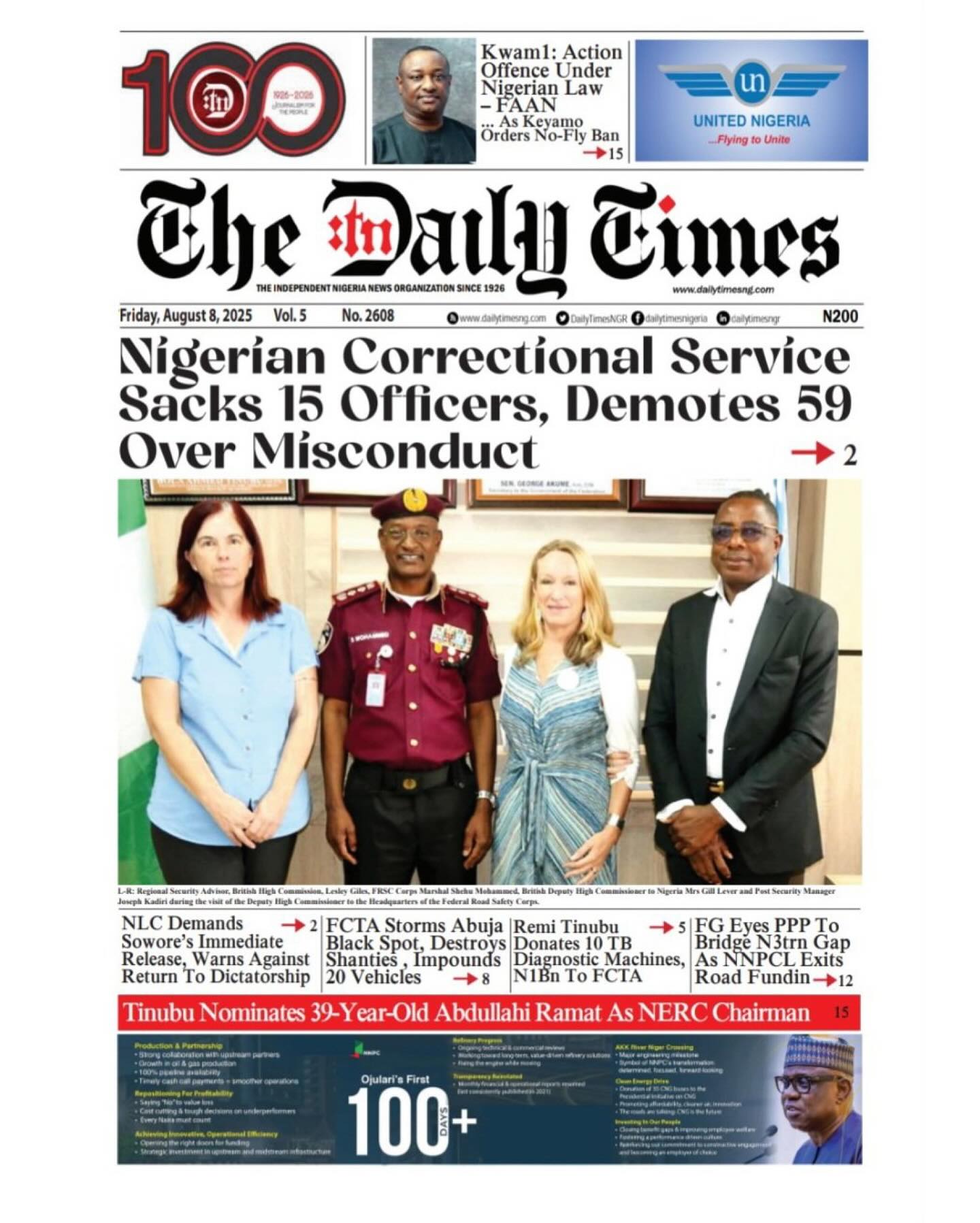 Friday, August 8, 2025 headlines. #BellaNaija #News #Politics 