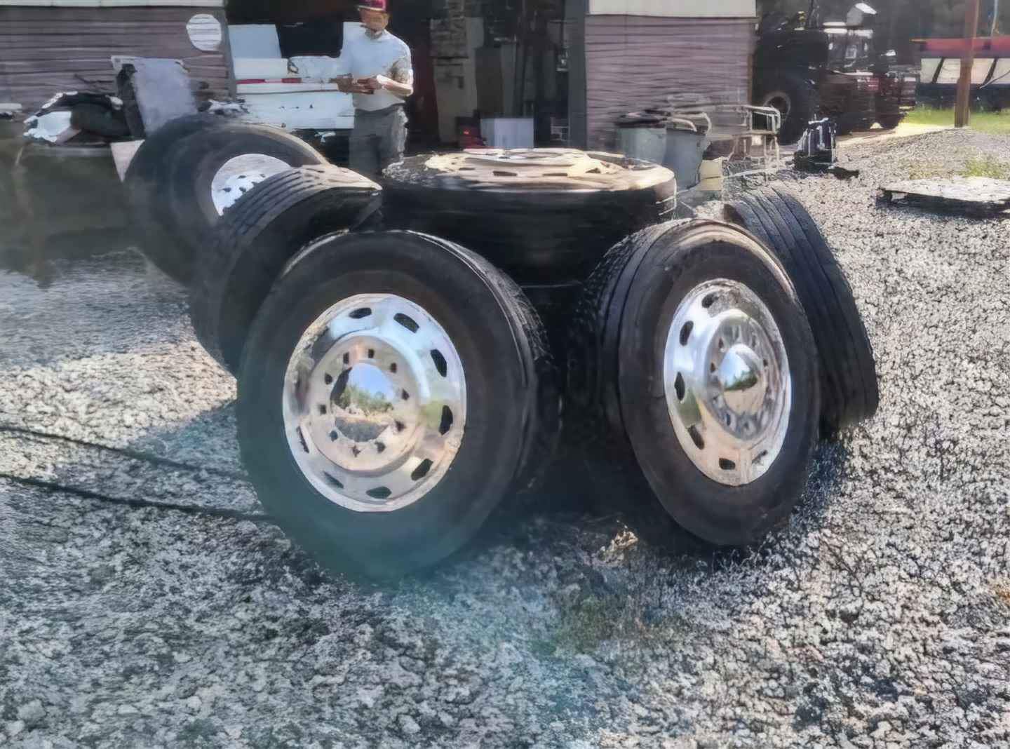 10 Bud Style 24.5 Peterbuilt Wheels and Tires - Car Wheels, Tires ...