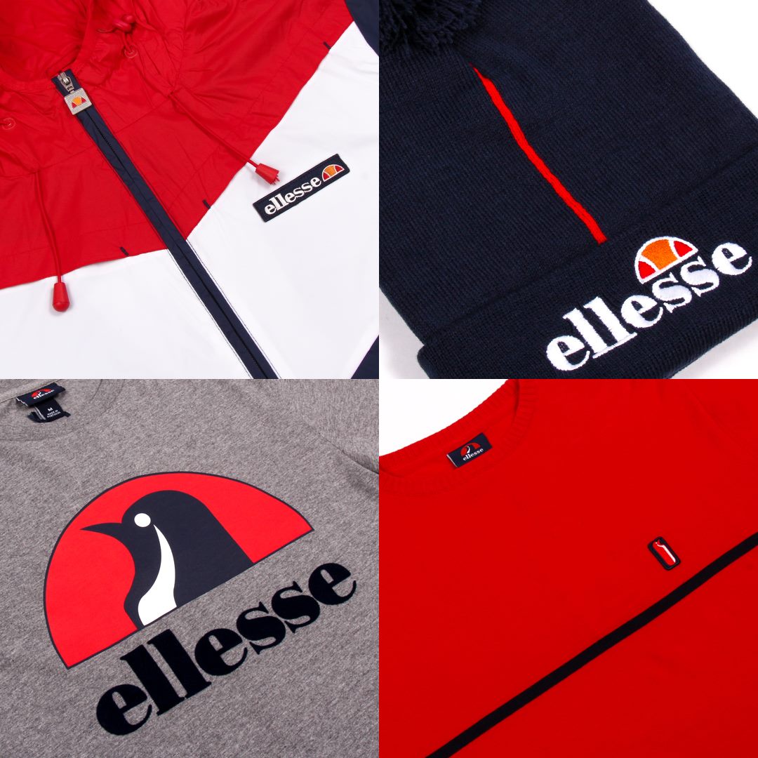 Outdoor Ski inspired range from Original Ellesse Penguin mixed