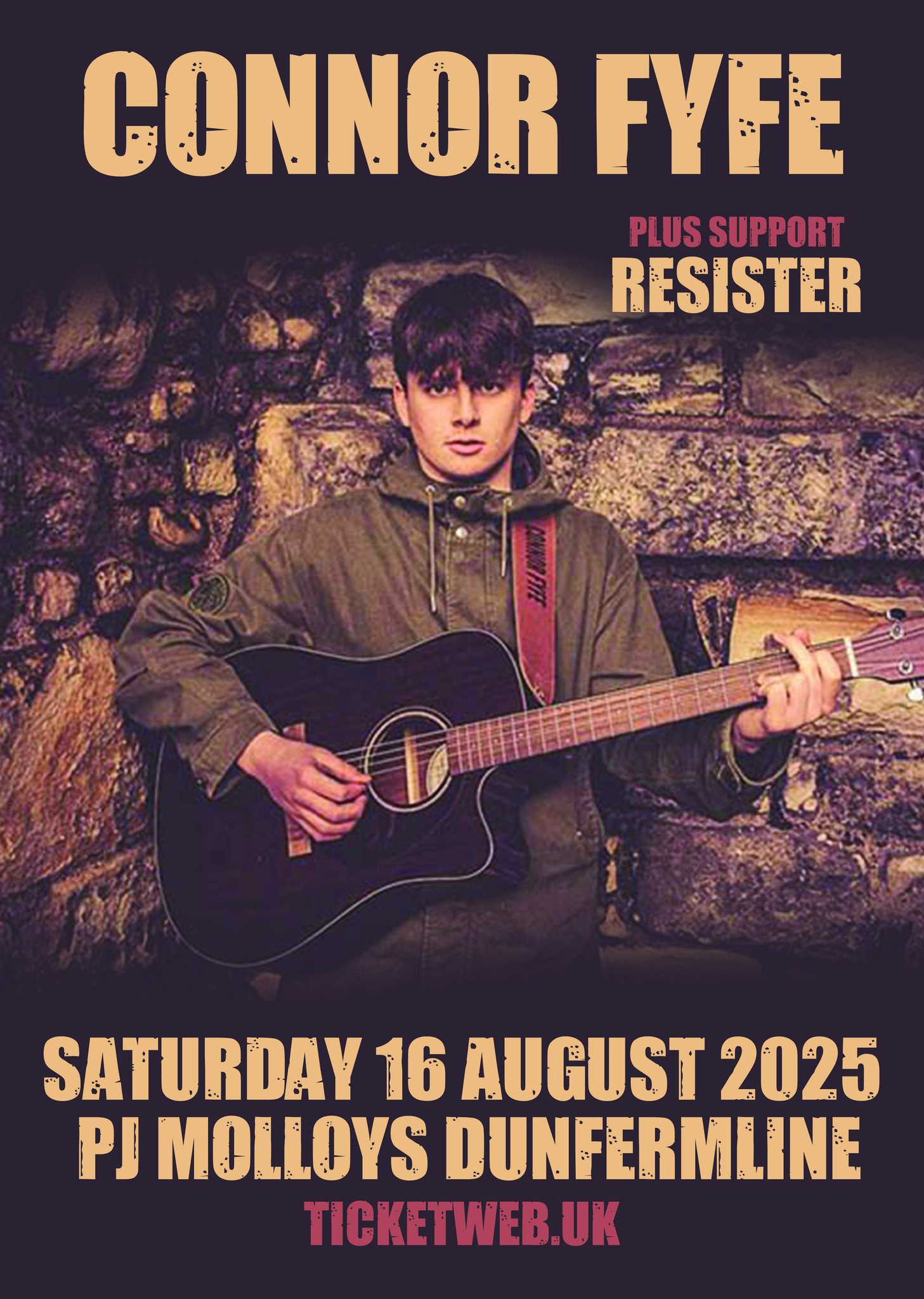 PJ - THIS SATURDAY: Don't miss the incredible Connor Fyfe this Saurday ...