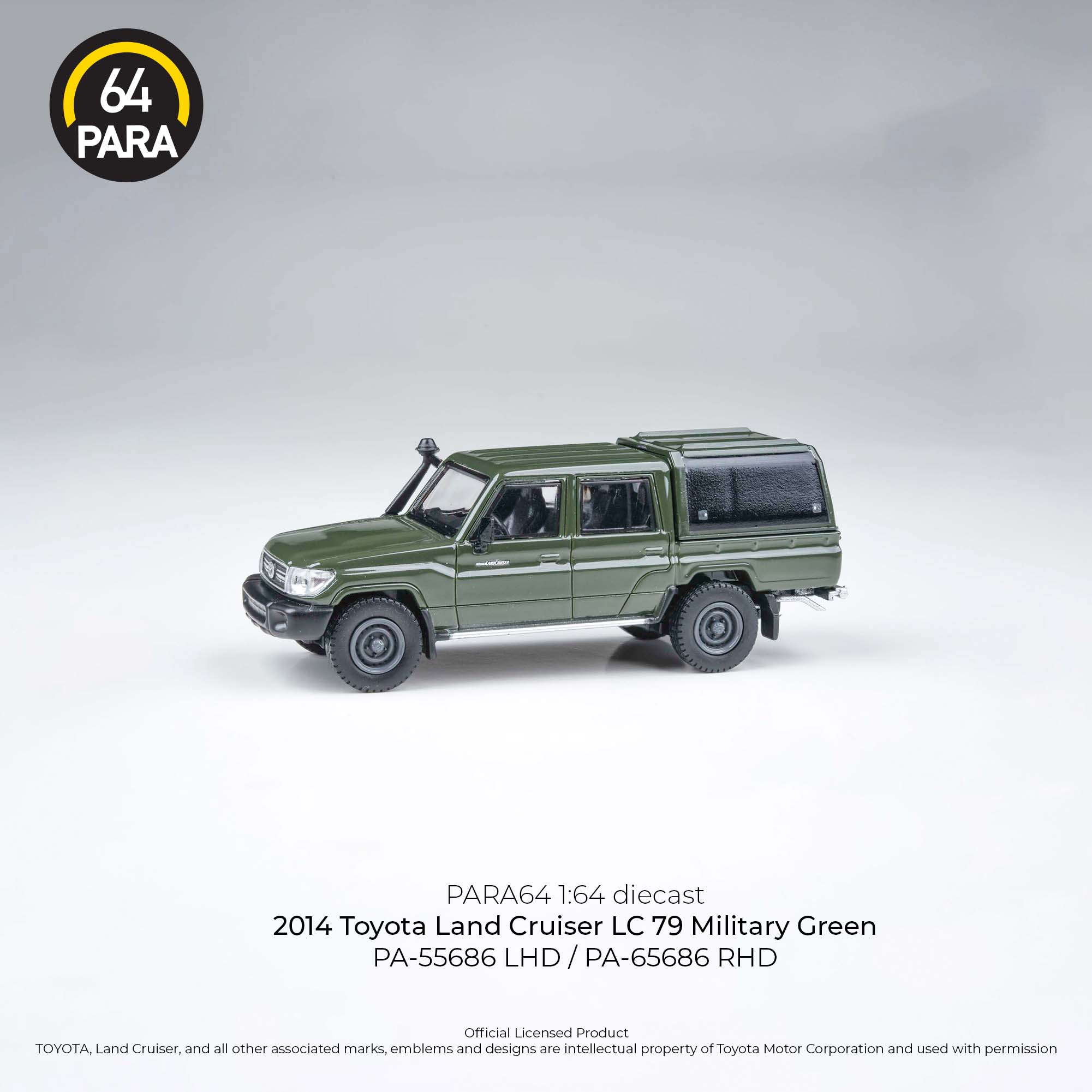 Toyota Land Cruiser J40 1:43 model in Nordic Blue