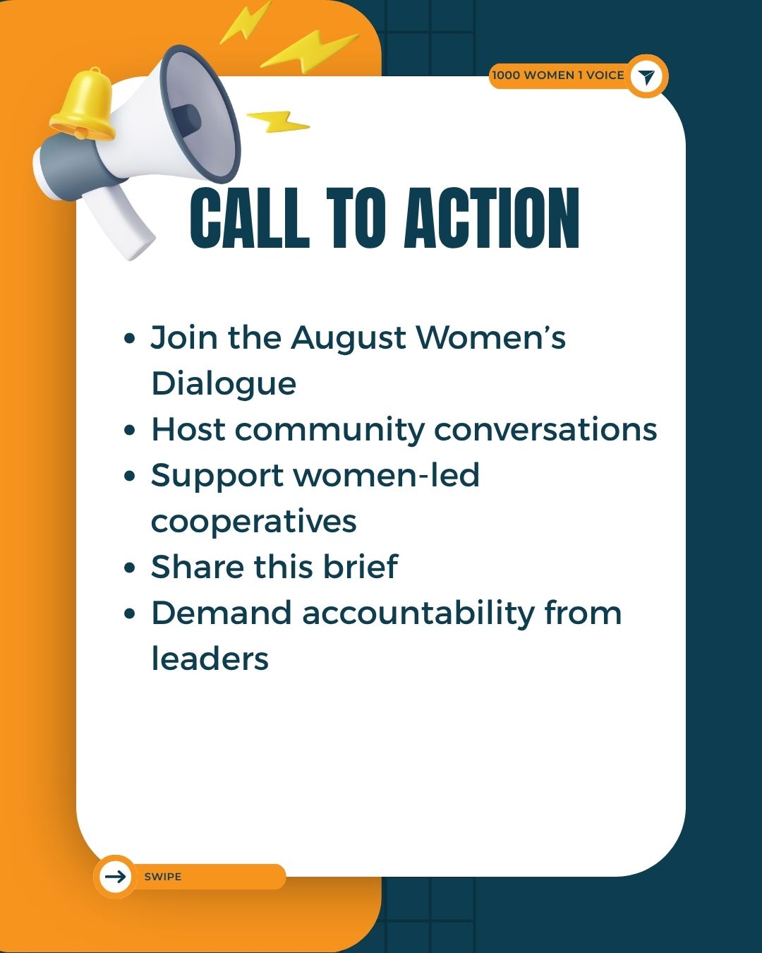 🌍 Women's Equality in South Africa –... - 1000 Women 1 Voice | Facebook