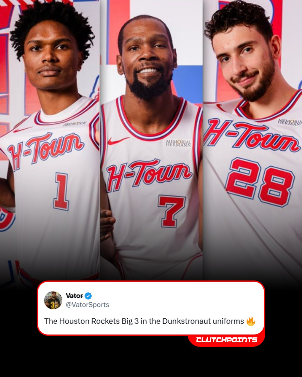 Rockets - The Dunkstronaut jerseys are back 🔥 | Facebook