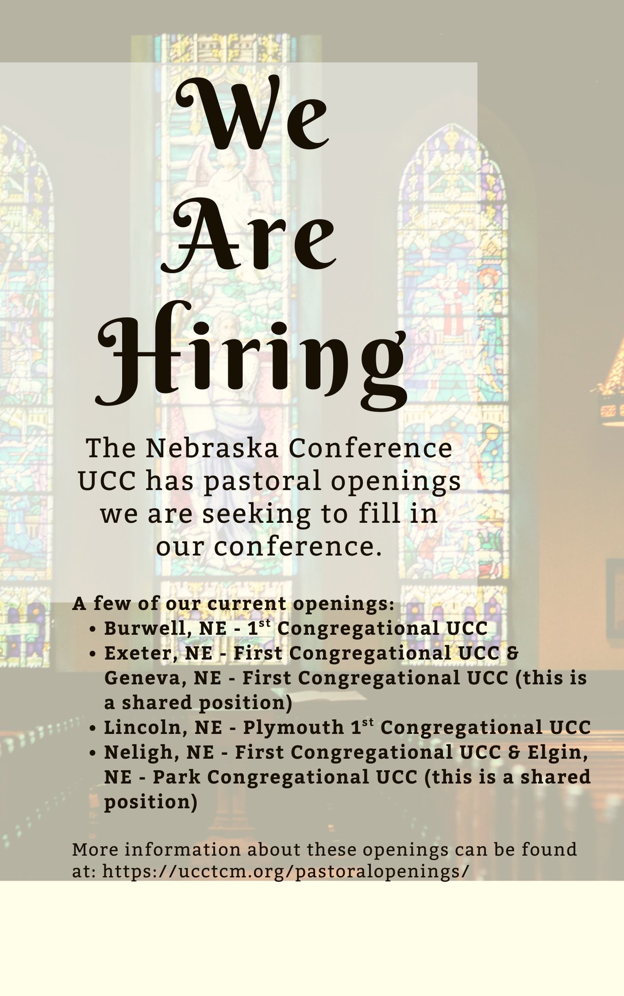 Nebraska Conference UCC