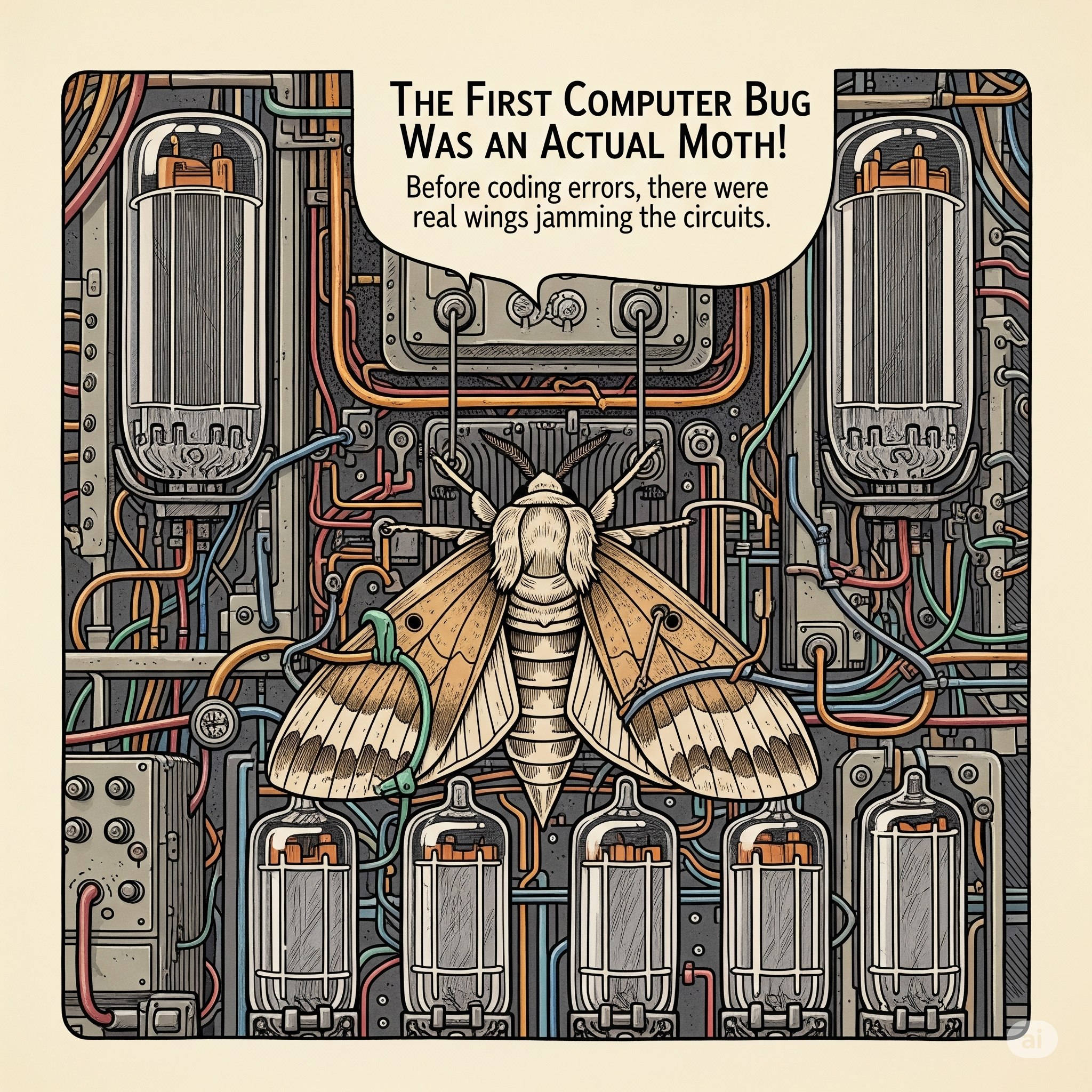 ADAMS Project - 🪲 The First Computer Bug Was an Actual... | Facebook