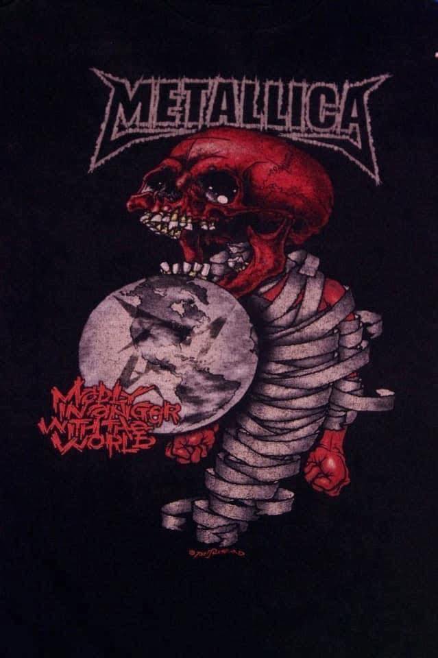 What was Metallica's Madly in Anger with the World tour like?