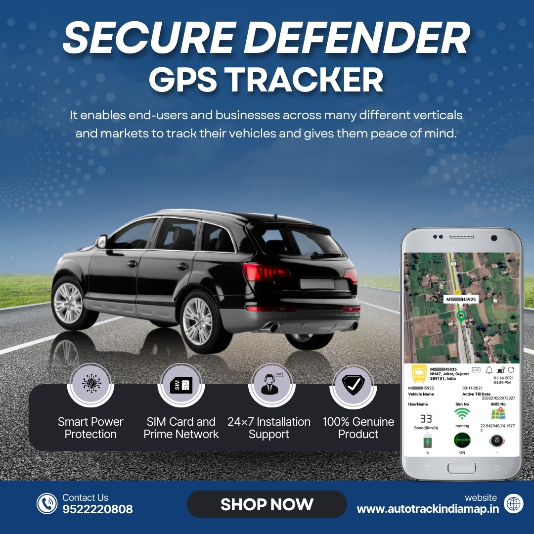 Autotrack India Map - GPS Tracker
