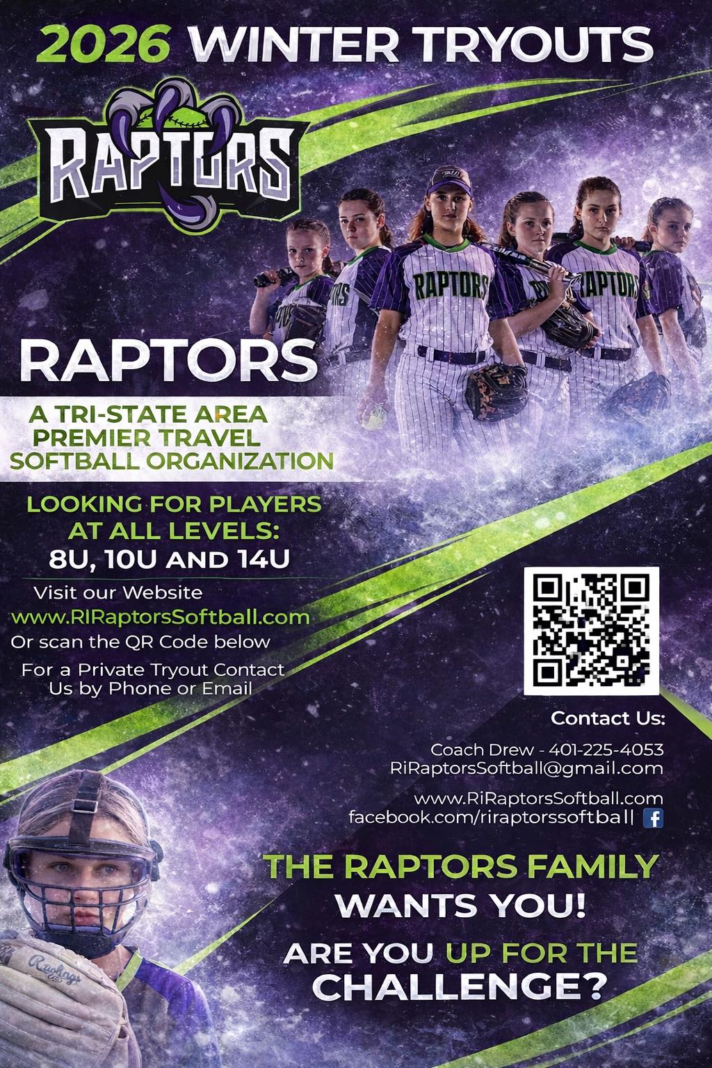 RI Raptors Softball
