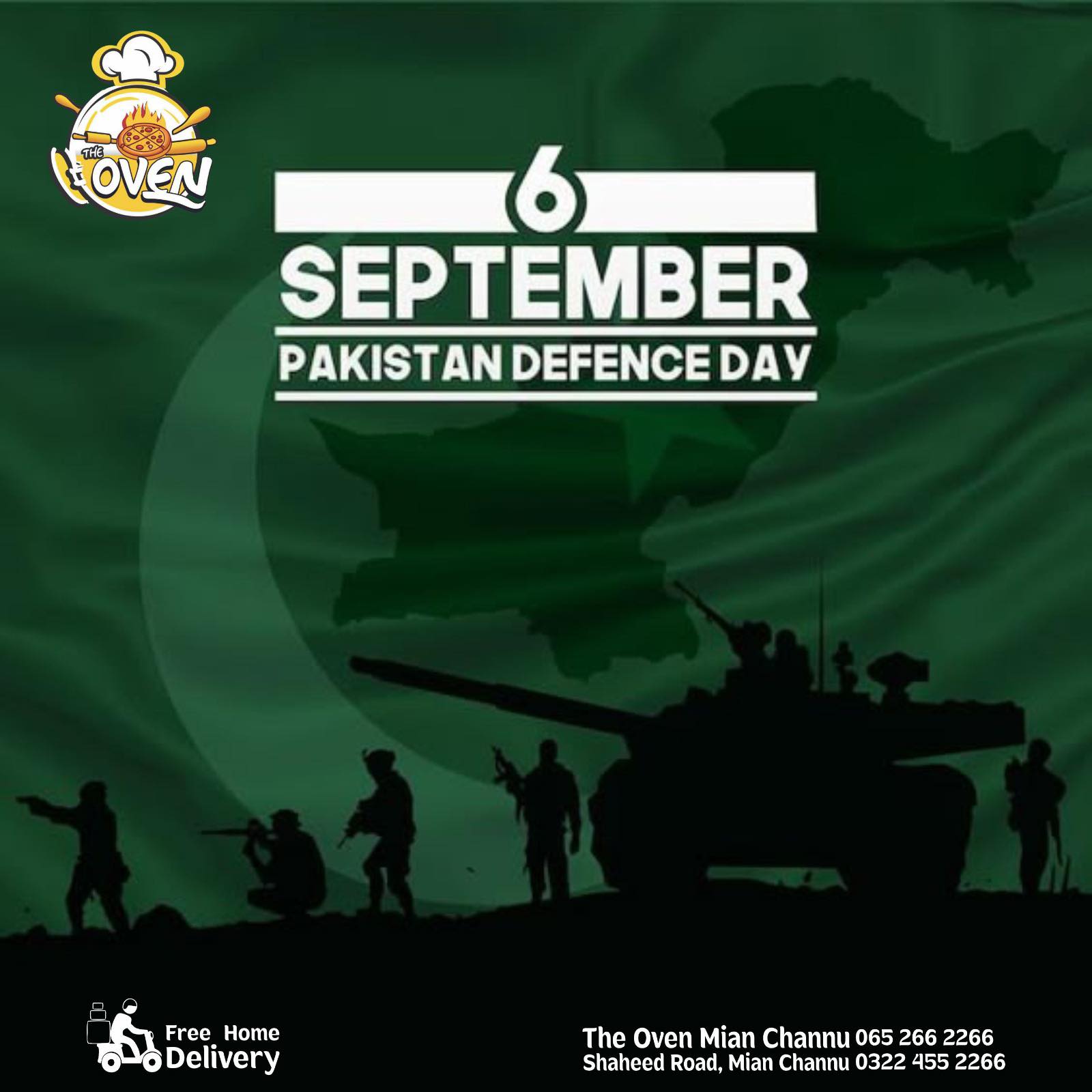 The Oven - 🇵🇰 6th September – Defence Day of Pakistan 🇵🇰 Today, we ...