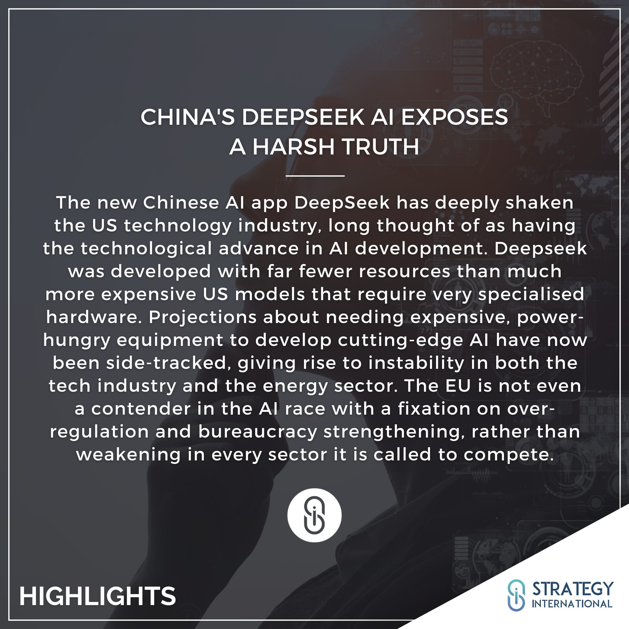 Strategy - China's DeepSeek AI exposes a harsh truth The new Chinese AI ...