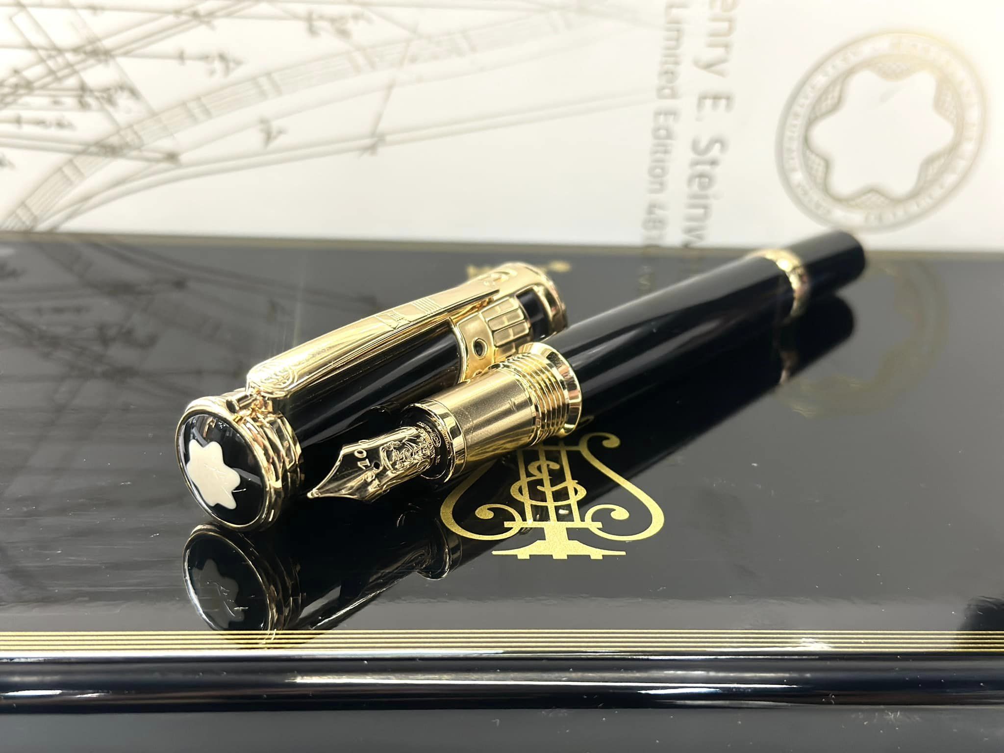 Montblanc #萬寶龍2014年#藝術贊助系列Patron of Art 亨利•#史坦威