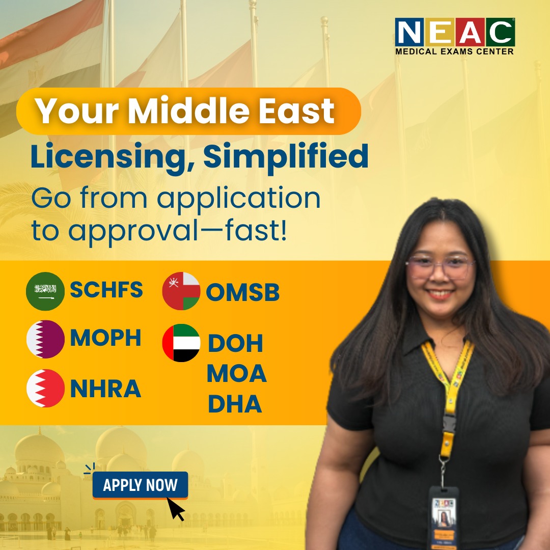 NEAC Medical Exams Application Center | Manila