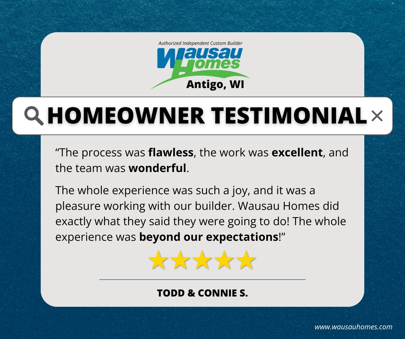 Wausau - We love hearing from happy homeowners! 🏠💙 Check out what these ...