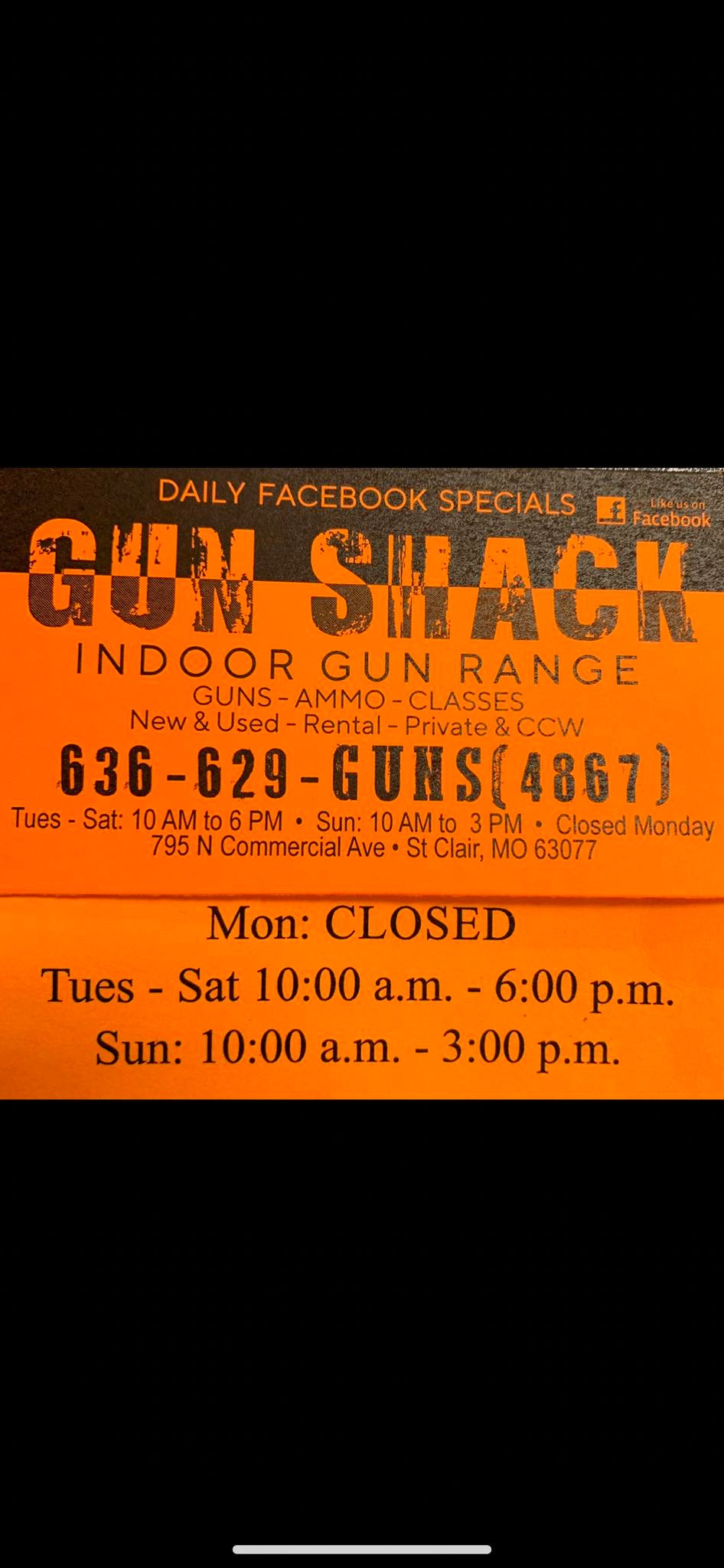 Gun Shack and Indoor Gun... - Gun Shack and Indoor Gun Range