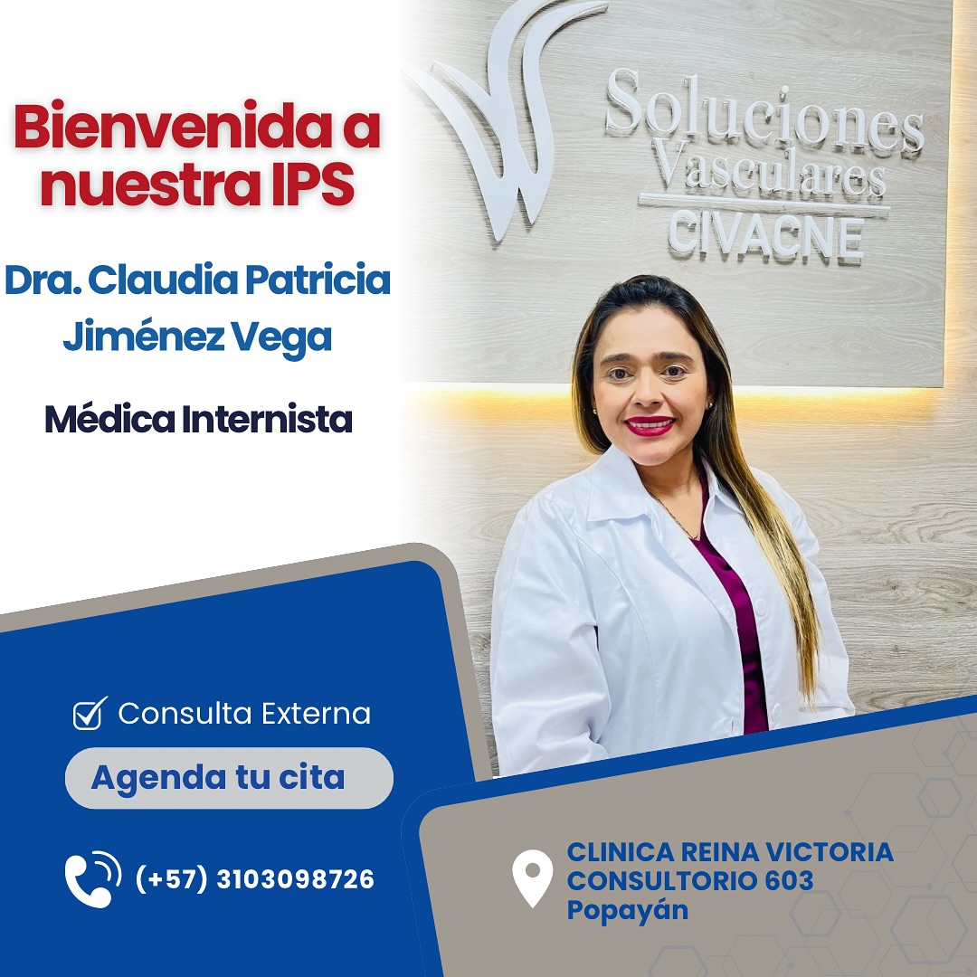 IPS - Bienvenida a nuestra IPS ! 🎉 Dra. Claudia Patricia Jimenez Vega ...