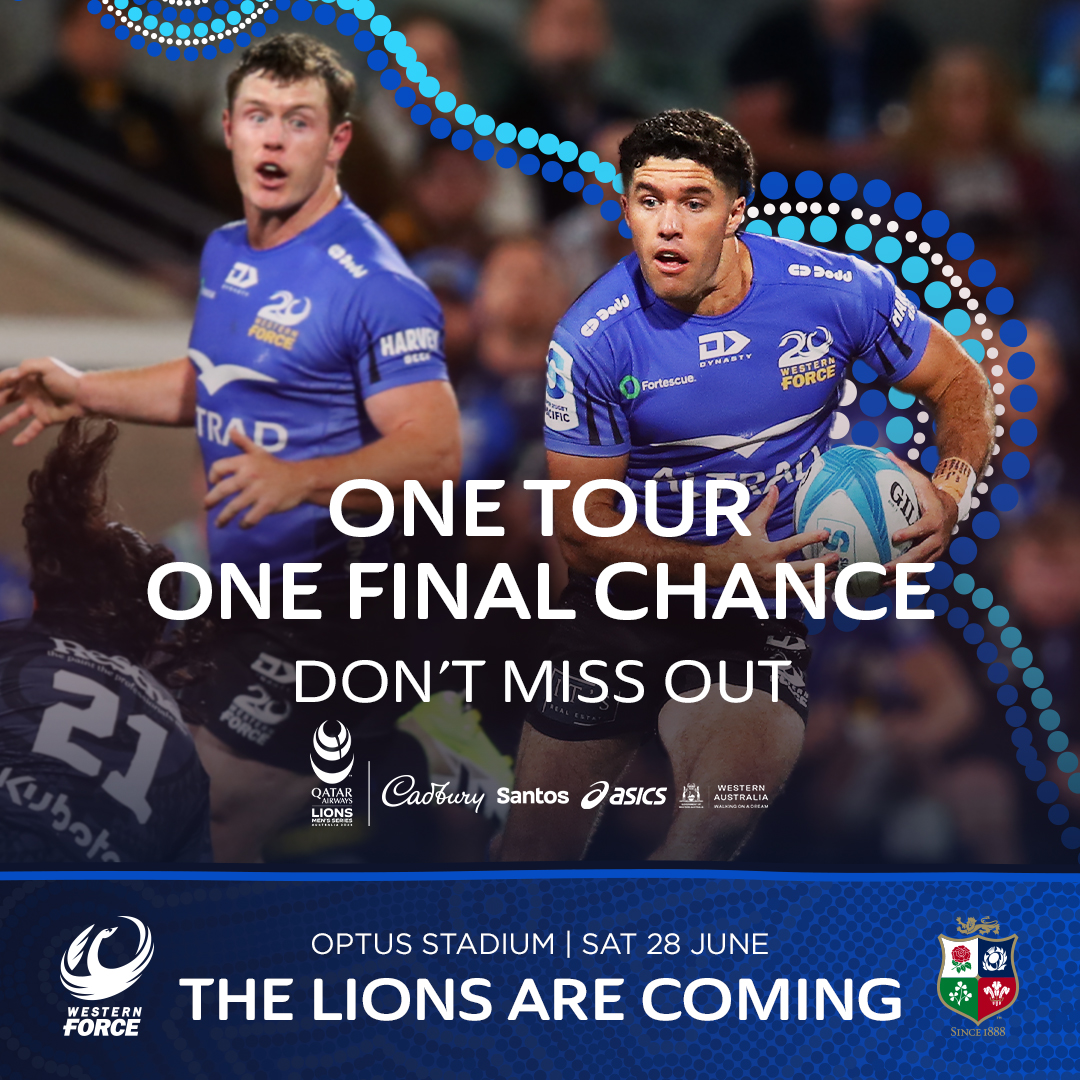 Ticketmaster - The British & Irish Lions are in Perth and ready to take ...