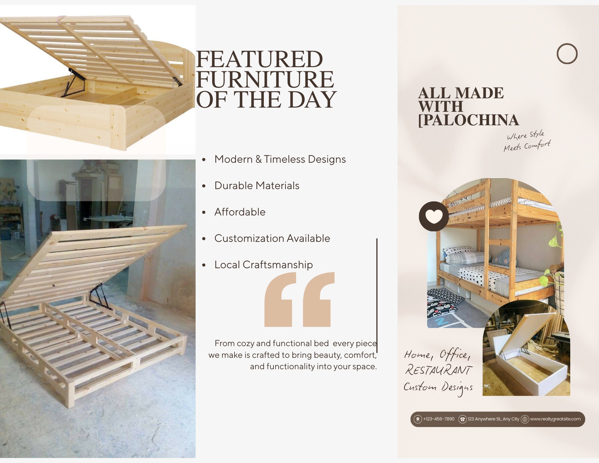 K&J Palochina Wood and... - K&J Palochina Wood and Furnitures