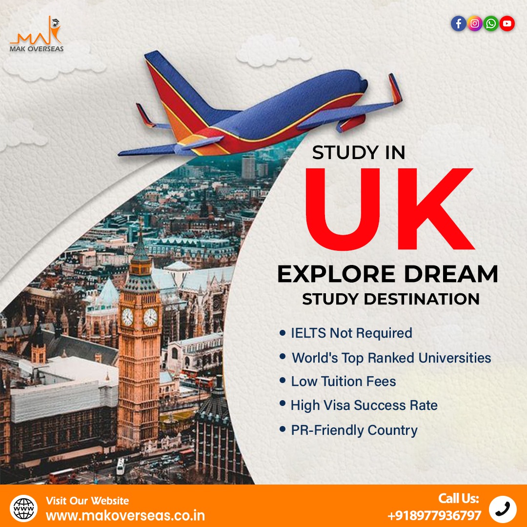 MAK - 🎓 STUDY IN THE UK – TURN YOUR DREAM INTO REALITY! 🇬🇧 Looking to ...