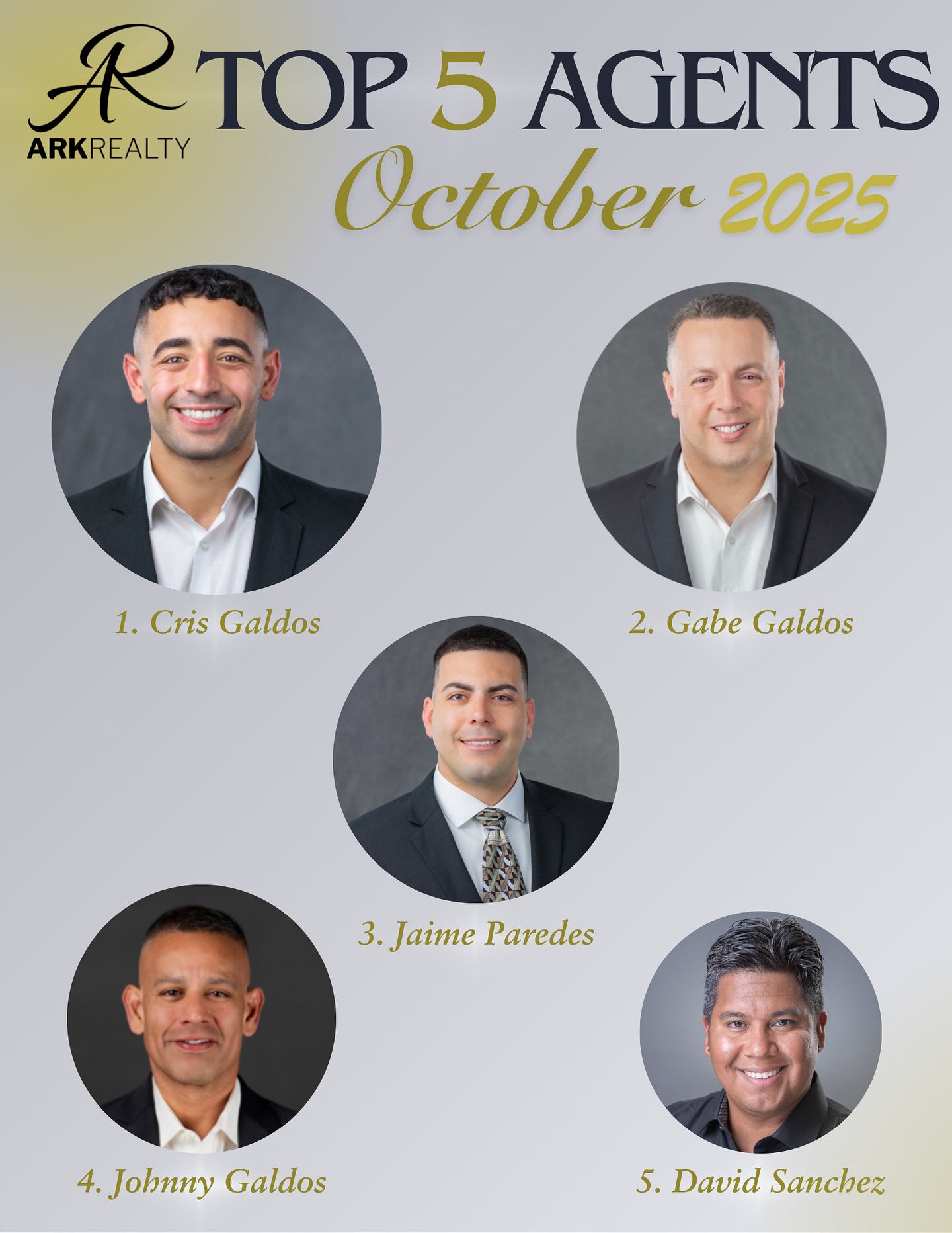 Ark Realty - Congratulations to our Top 5 Agents for... | Facebook