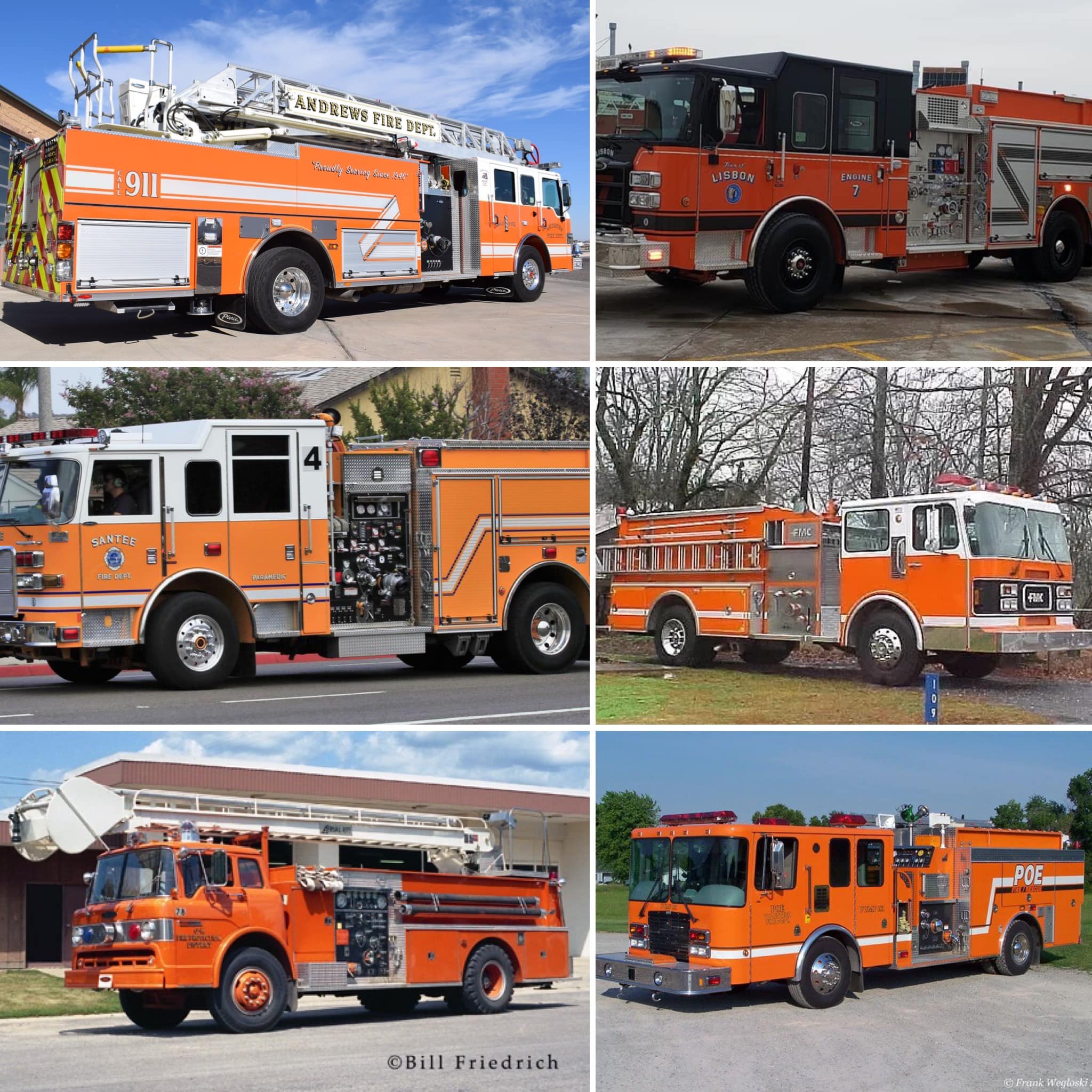 101 Awesome Fire Trucks - Q. What rhymes with orange? 🍊 A. Fire Engine ...