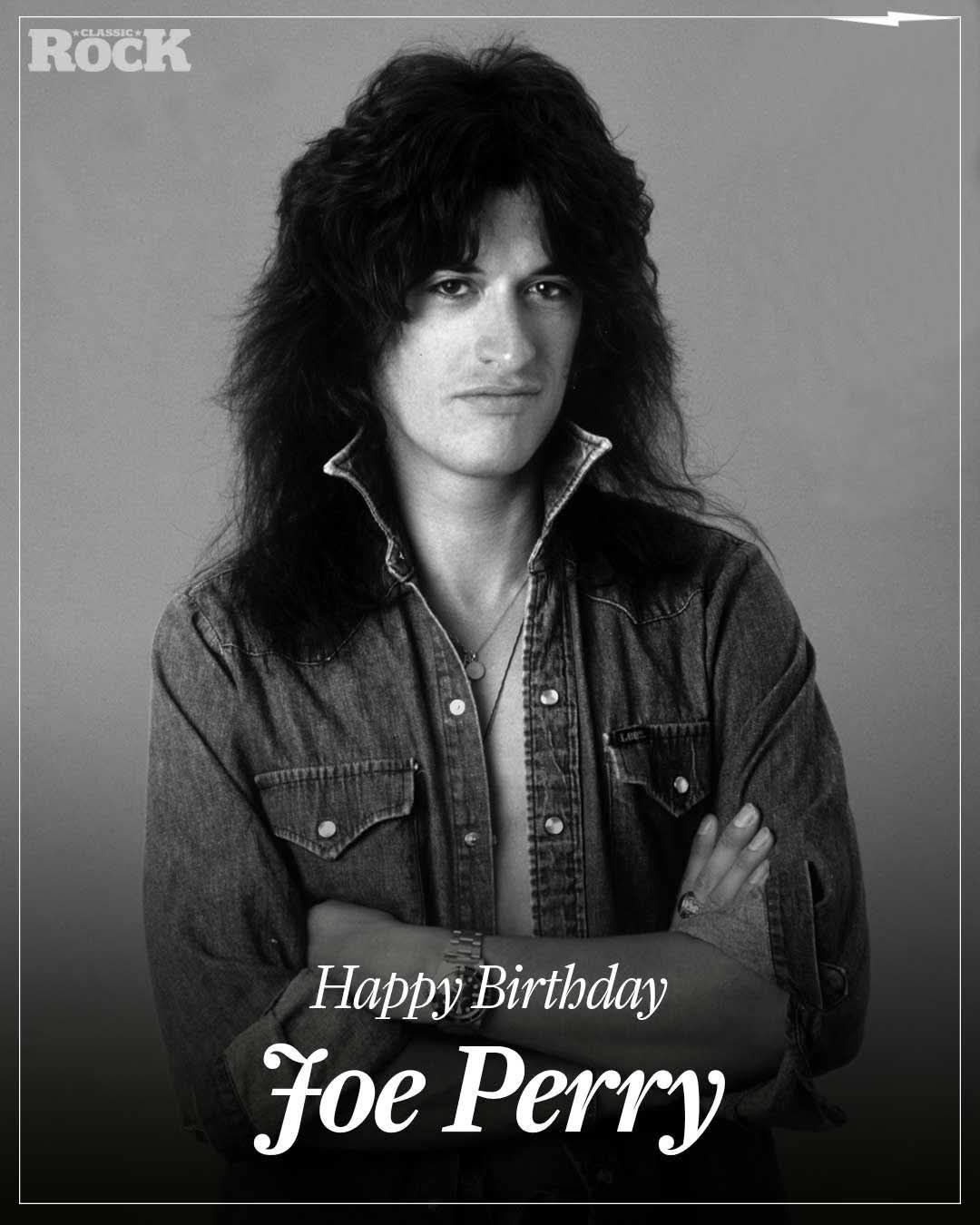 Happy 75th Joe Perry 🎸 #aerosmith