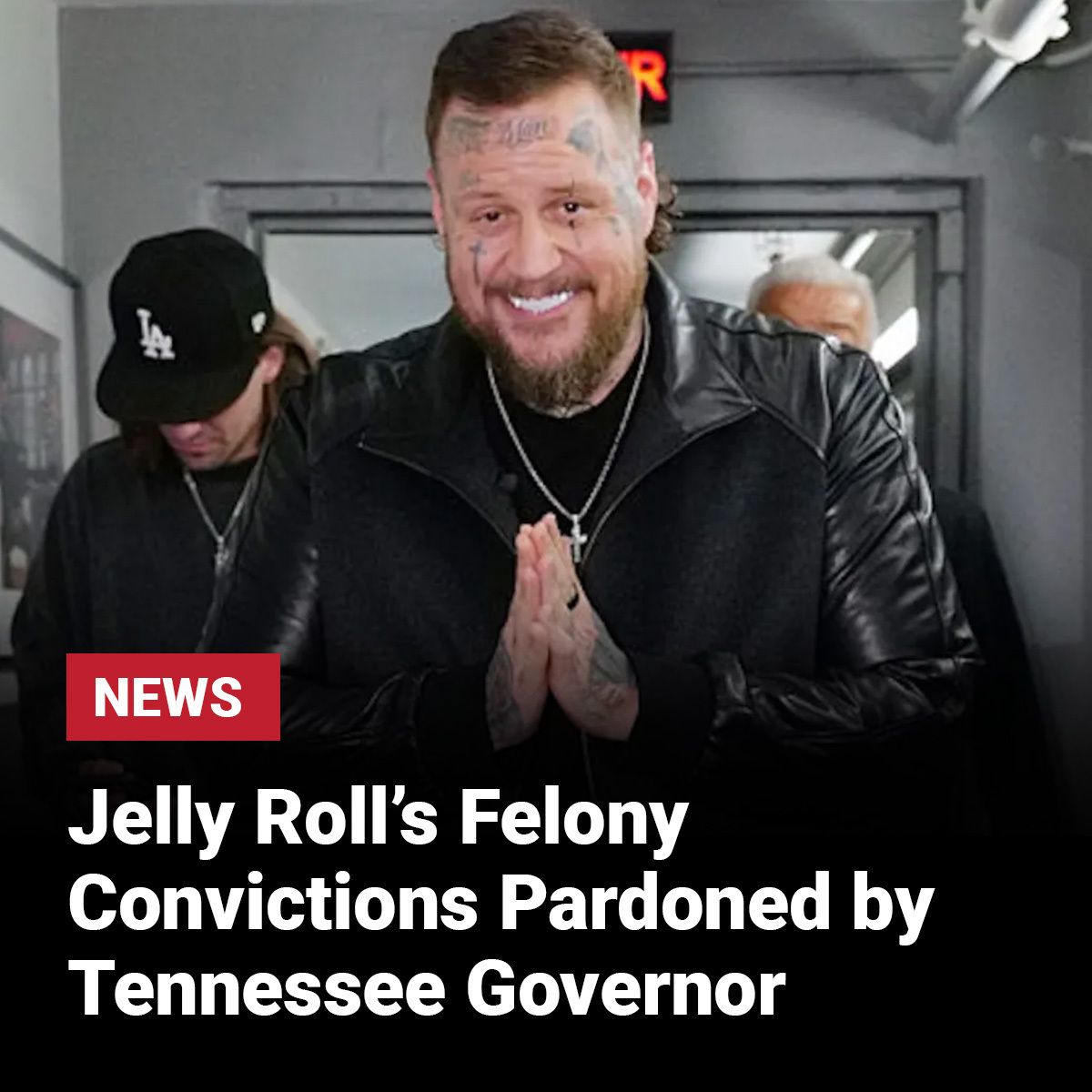 Rare - Rapper-turned-country-singer Jelly Roll is getting a clean slate ...
