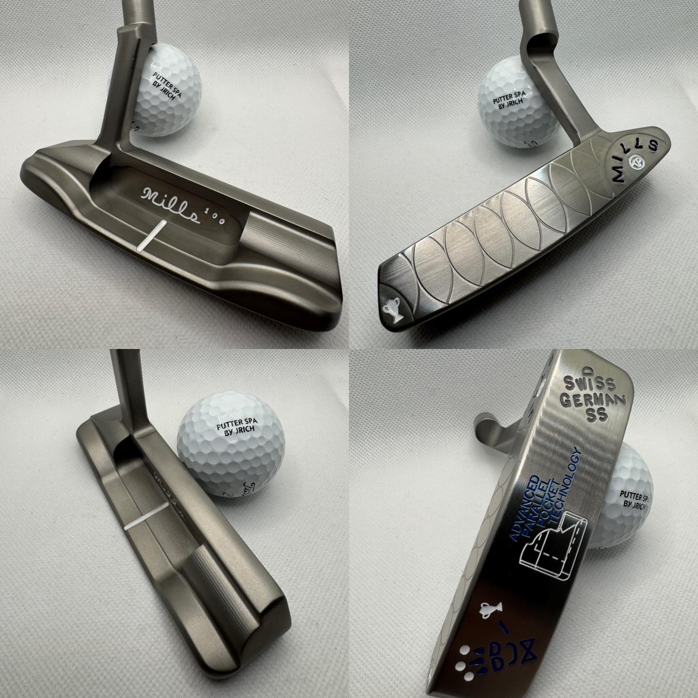 TP Mills hand made GSS blade. Tour satin finish and custom fill 