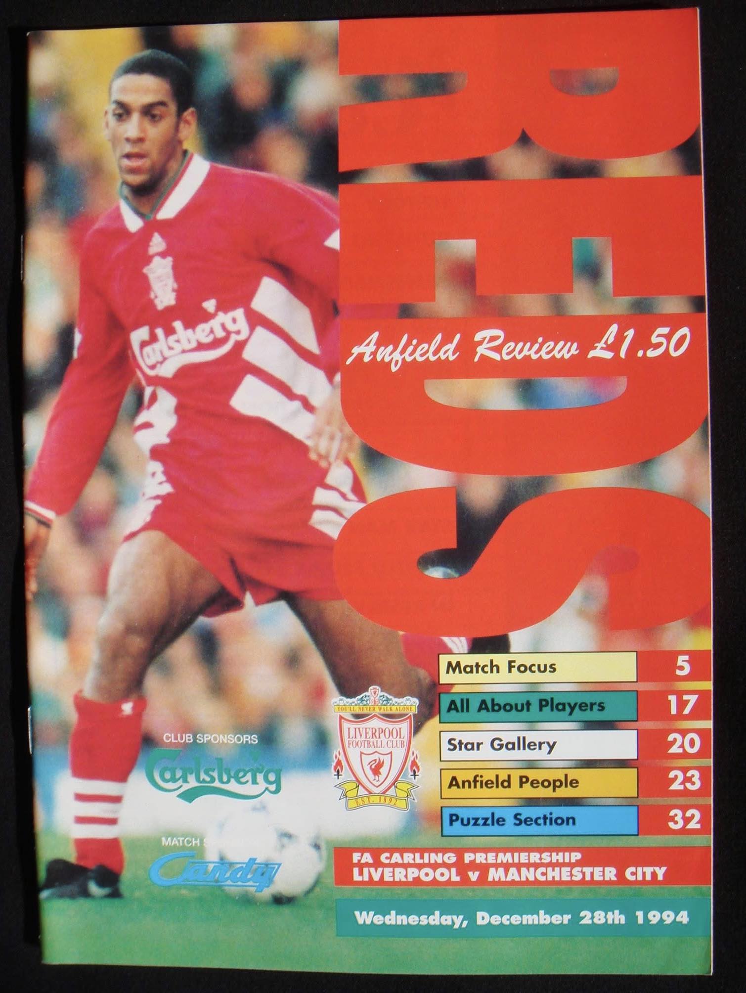 The Kop - 31 Years ago today at Anfield. 🗓️ Wednesday, 28th December ...